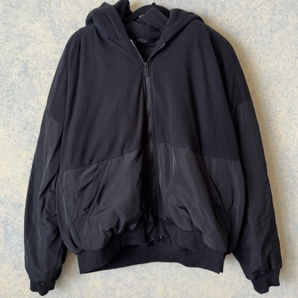 ‼️SOLD‼️ALO Zip Up Collar Hoodie Jacket🖤 - Picture 2 of 3